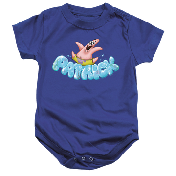Royal baby bodysuit with SpongeBob SquarePants Happy Go Lucky Patrick graphic