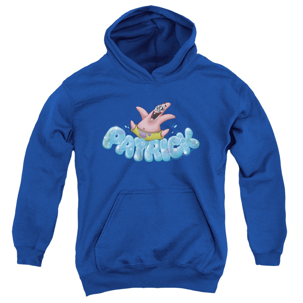 SpongeBob SquarePants Happy Go Lucky Patrick - Youth Hoodie Youth Hoodie (Ages 8-12) SpongeBob SquarePants   
