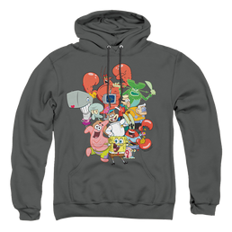 SpongeBob SquarePants The Whole Gang - Pullover Hoodie Pullover Hoodie SpongeBob SquarePants   
