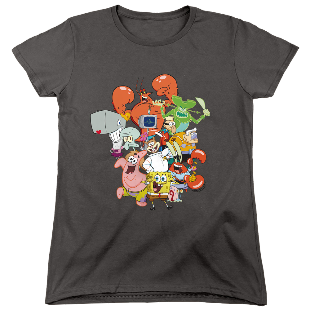 SpongeBob SquarePants The Whole Gang - Women's T-Shirt Women's T-Shirt SpongeBob SquarePants   