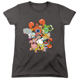 SpongeBob SquarePants The Whole Gang - Women's T-Shirt Women's T-Shirt SpongeBob SquarePants   