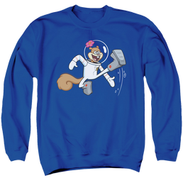 SpongeBob SquarePants Karate Sandy - Men's Crewneck Sweatshirt Men's Crewneck Sweatshirt SpongeBob SquarePants   