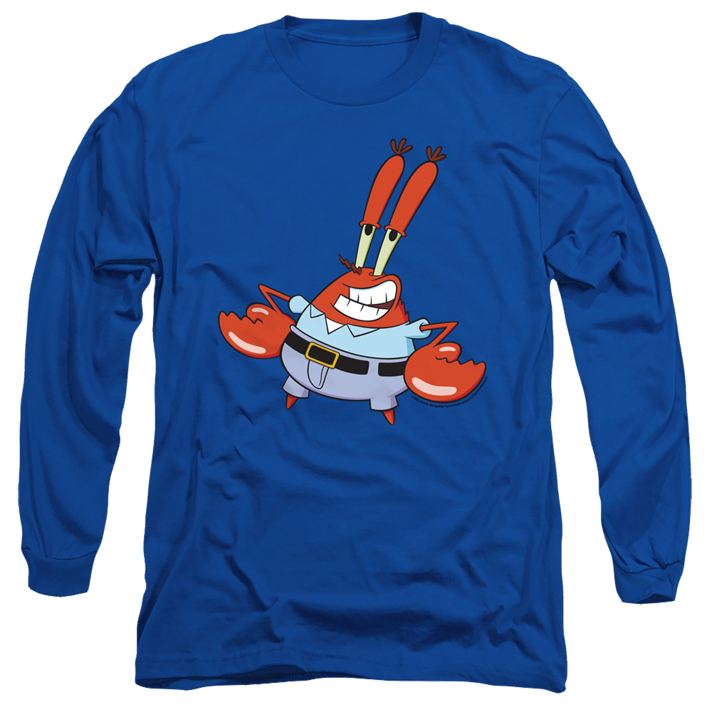 SpongeBob SquarePants Mr. Krabby - Men's Long Sleeve T-Shirt Men's Long Sleeve T-Shirt SpongeBob SquarePants   