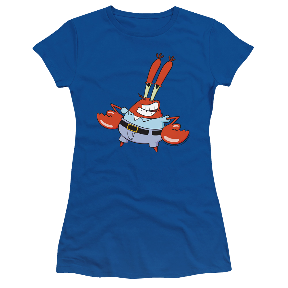 SpongeBob SquarePants Mr. Krabby - Juniors T-Shirt Juniors T-Shirt SpongeBob SquarePants   