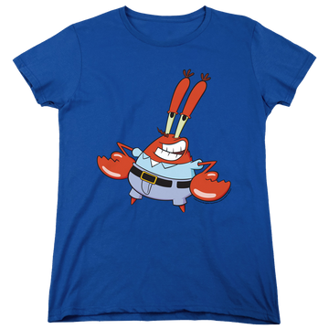 Royal women's t-shirt with SpongeBob SquarePants Mr. Krabby graphic
