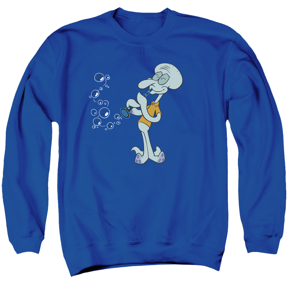 SpongeBob SquarePants Squidward’S Clarinet - Men's Crewneck Sweatshirt Men's Crewneck Sweatshirt SpongeBob SquarePants   