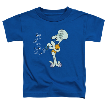 Royal toddler t-shirt with SpongeBob SquarePants Squidward’S Clarinet graphic