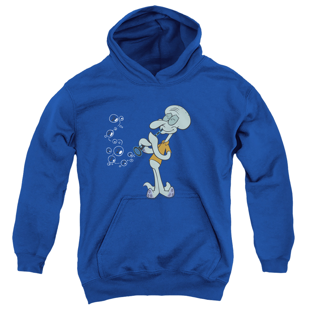 SpongeBob SquarePants Squidward’S Clarinet - Youth Hoodie Youth Hoodie (Ages 8-12) SpongeBob SquarePants   