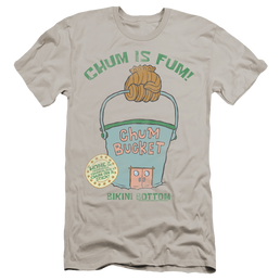 SpongeBob SquarePants Chum Bucket - Men's Premium Slim Fit T-Shirt Men's Premium Slim Fit T-Shirt SpongeBob SquarePants   