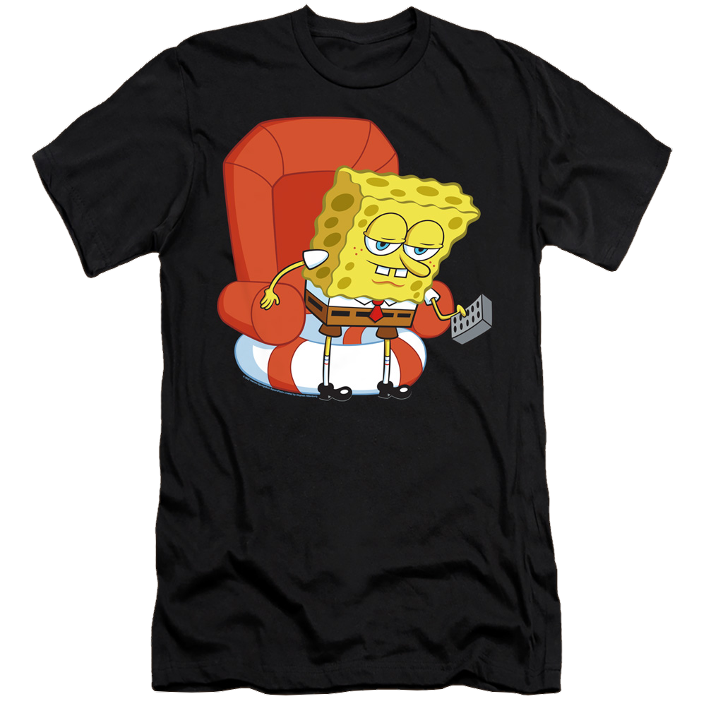 SpongeBob SquarePants Head Out Meme - Men's Premium Slim Fit T-Shirt Men's Premium Slim Fit T-Shirt SpongeBob SquarePants   