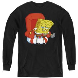 SpongeBob SquarePants Head Out Meme - Youth Long Sleeve T-Shirt Youth Long Sleeve T-Shirt SpongeBob SquarePants   