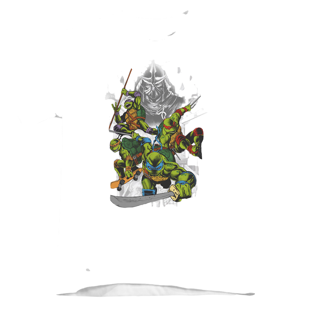 Teenage Mutant Ninja Turtles Shredder And Turtles Comic - Kid's T-Shirt Kid's T-Shirt (Ages 4-7) Teenage Mutant Ninja Turtles   