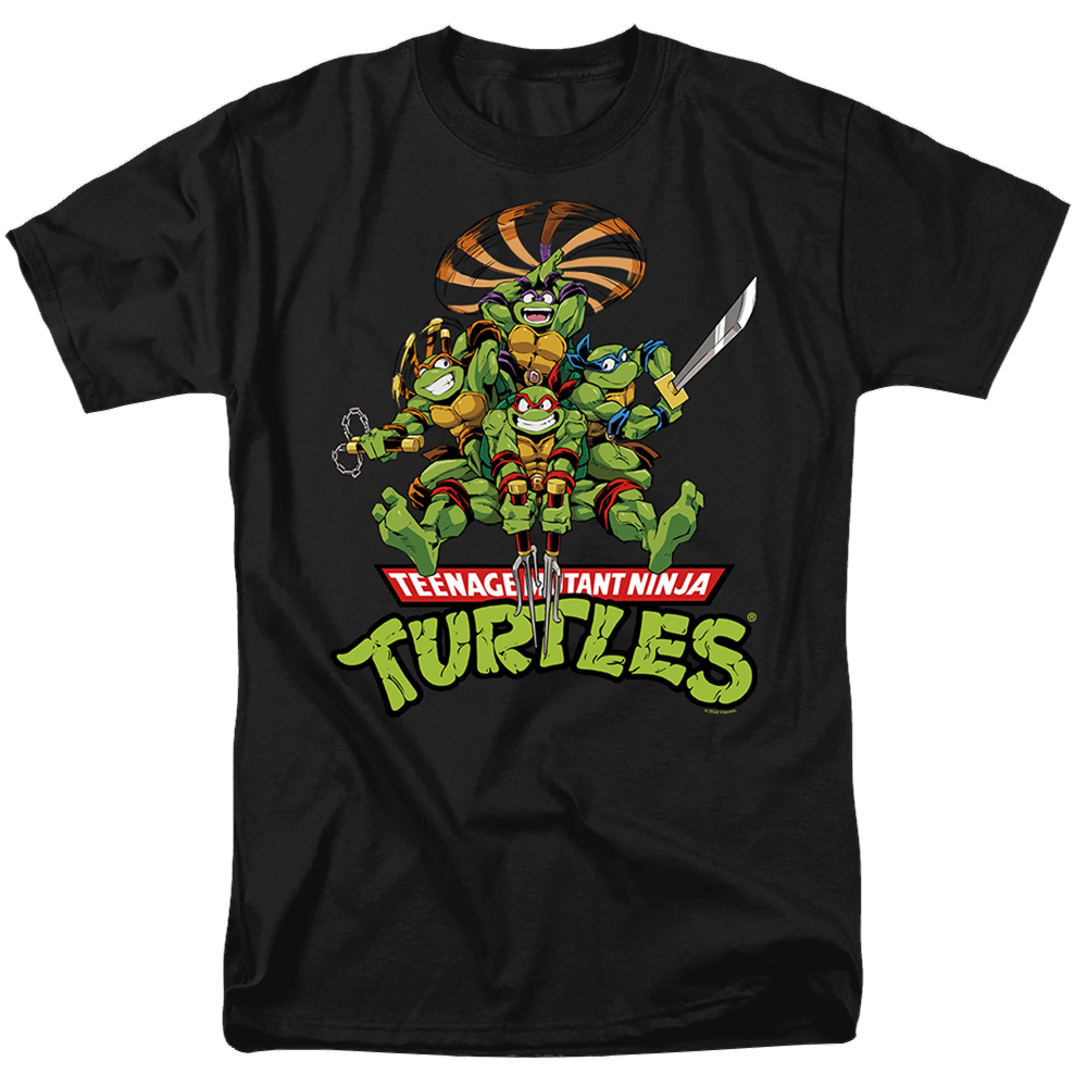 Teenage Mutant Ninja Turtles Manga Turtles - Men's Regular Fit T-Shirt Men's Regular Fit T-Shirt Teenage Mutant Ninja Turtles   
