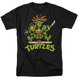 Teenage Mutant Ninja Turtles Manga Turtles - Men's Regular Fit T-Shirt Men's Regular Fit T-Shirt Teenage Mutant Ninja Turtles   