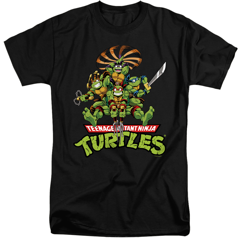 Teenage Mutant Ninja Turtles Manga Turtles - Men's Tall Fit T-Shirt Men's Tall Fit T-Shirt Teenage Mutant Ninja Turtles   