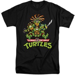 Teenage Mutant Ninja Turtles Manga Turtles - Men's Tall Fit T-Shirt Men's Tall Fit T-Shirt Teenage Mutant Ninja Turtles   