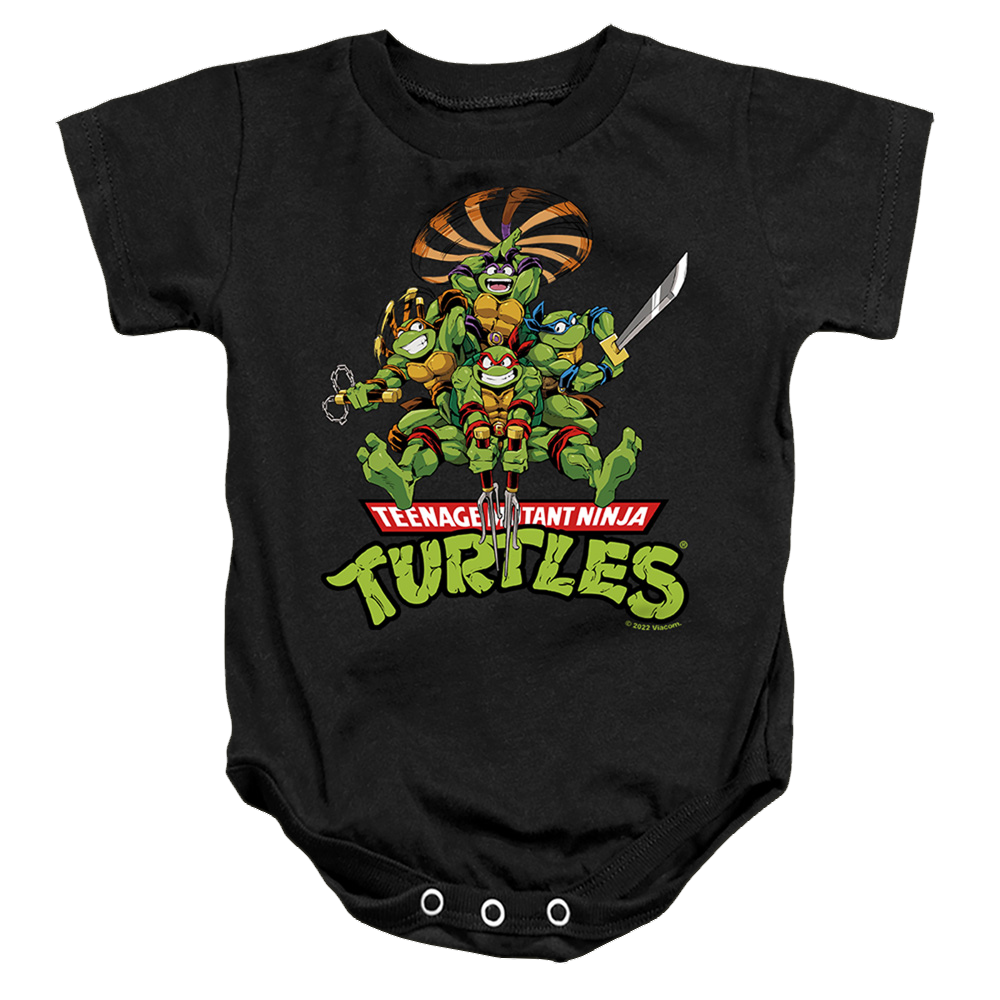 Teenage Mutant Ninja Turtles Manga Turtles - Baby Bodysuit Baby Bodysuit Teenage Mutant Ninja Turtles   