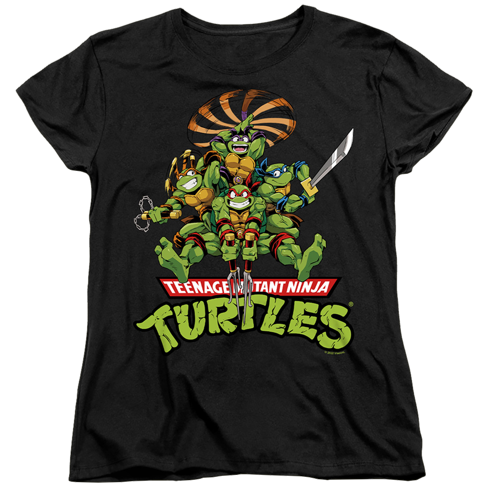Teenage Mutant Ninja Turtles Manga Turtles - Women's T-Shirt Women's T-Shirt Teenage Mutant Ninja Turtles   
