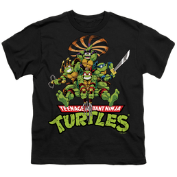 Teenage Mutant Ninja Turtles Manga Turtles - Youth T-Shirt Youth T-Shirt (Ages 8-12) Teenage Mutant Ninja Turtles   