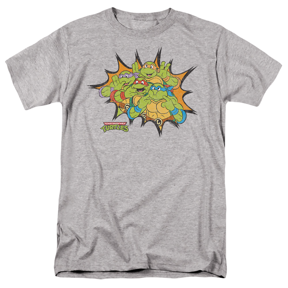 Teenage Mutant Ninja Turtles Funny Face Turtles - Men's Regular Fit T-Shirt Men's Regular Fit T-Shirt Teenage Mutant Ninja Turtles   