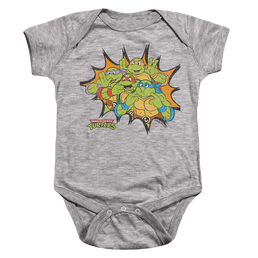 Teenage Mutant Ninja Turtles Funny Face Turtles - Baby Bodysuit Baby Bodysuit Teenage Mutant Ninja Turtles   
