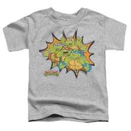Teenage Mutant Ninja Turtles Funny Face Turtles - Toddler T-Shirt Toddler T-Shirt Teenage Mutant Ninja Turtles   