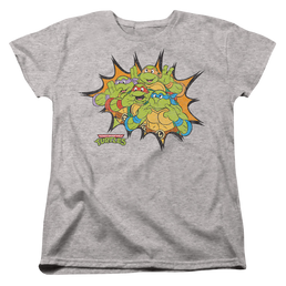 Teenage Mutant Ninja Turtles Funny Face Turtles - Women's T-Shirt Women's T-Shirt Teenage Mutant Ninja Turtles   