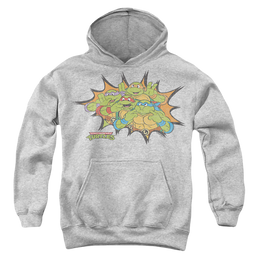 Teenage Mutant Ninja Turtles Funny Face Turtles - Youth Hoodie Youth Hoodie (Ages 8-12) Teenage Mutant Ninja Turtles   