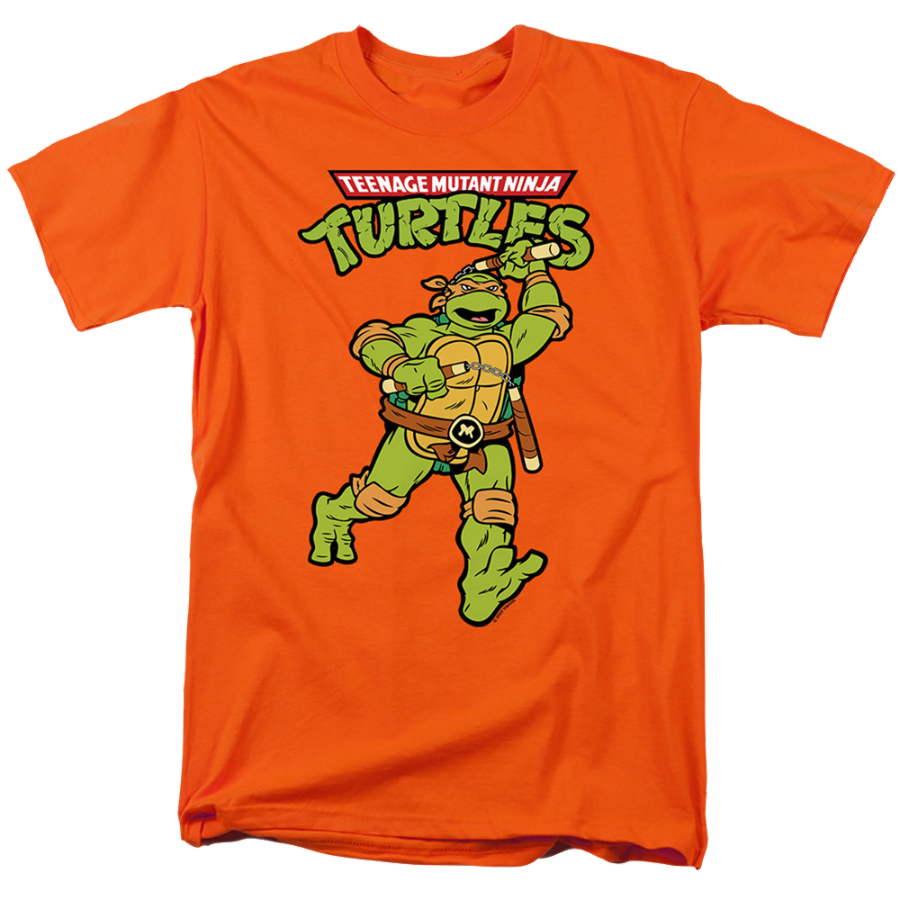 Teenage Mutant Ninja Turtles Retro Mikey - Men's Regular Fit T-Shirt Men's Regular Fit T-Shirt Teenage Mutant Ninja Turtles   