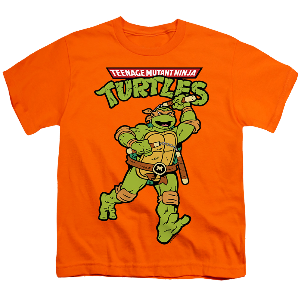 Teenage Mutant Ninja Turtles Retro Mikey - Youth T-Shirt Youth T-Shirt (Ages 8-12) Teenage Mutant Ninja Turtles   