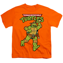 Teenage Mutant Ninja Turtles Retro Mikey - Youth T-Shirt Youth T-Shirt (Ages 8-12) Teenage Mutant Ninja Turtles   