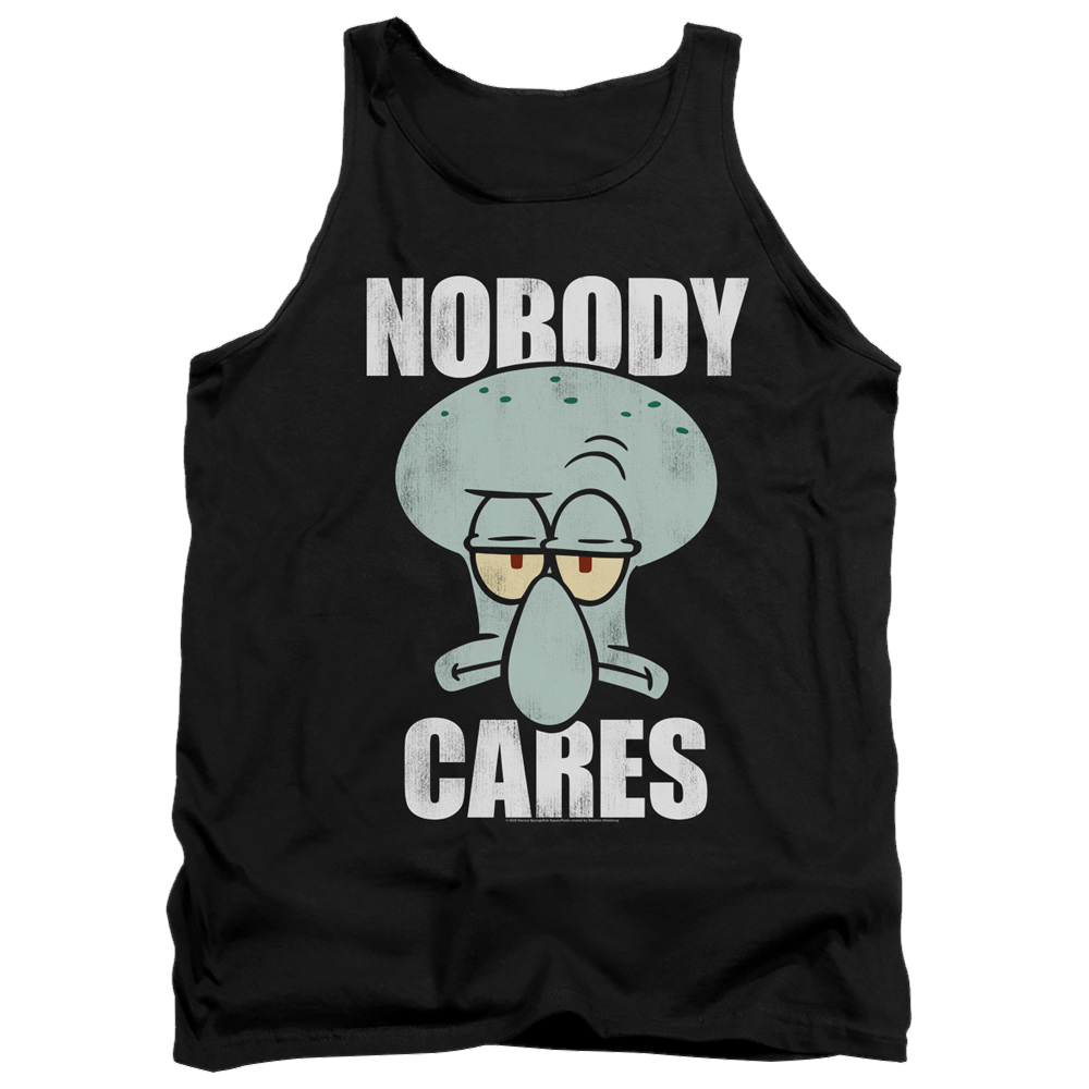 SpongeBob SquarePants Nobody Cares Meme - Men's Tank Top Men's Tank SpongeBob SquarePants   