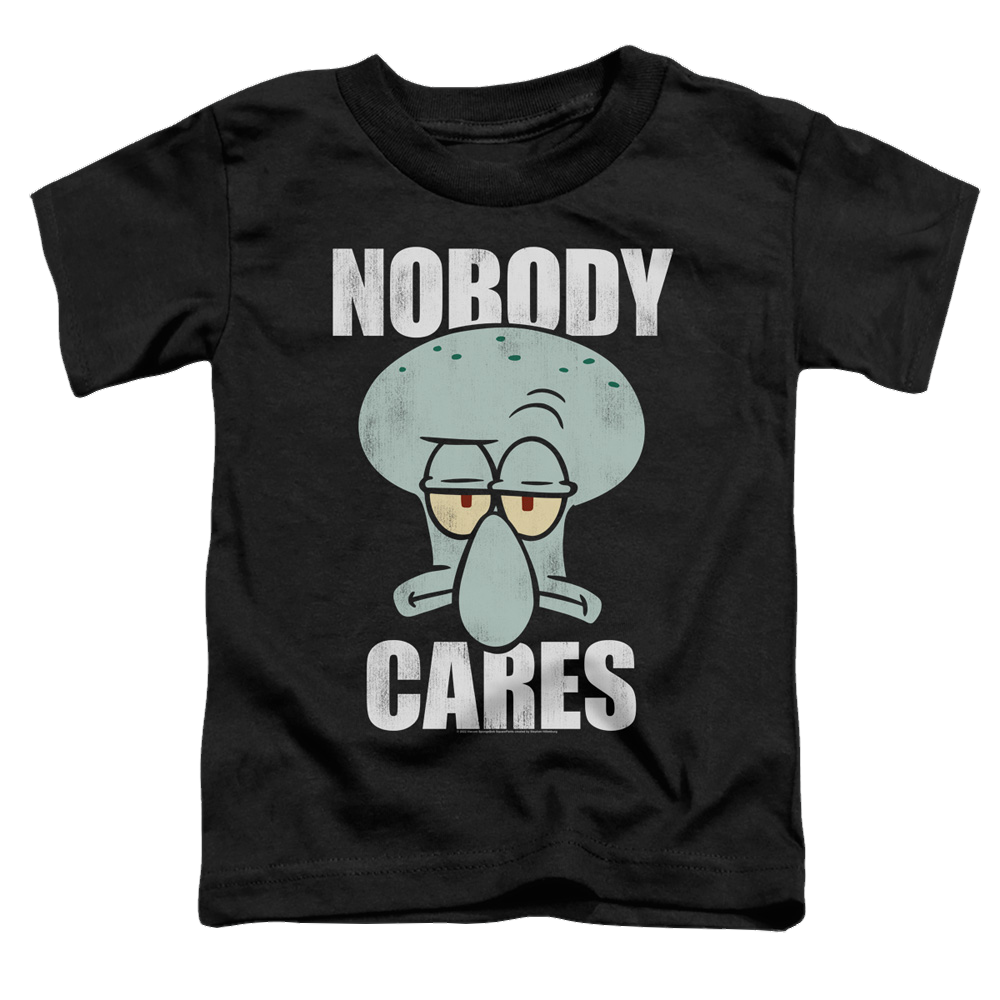 SpongeBob SquarePants Nobody Cares Meme - Toddler T-Shirt Toddler T-Shirt SpongeBob SquarePants   