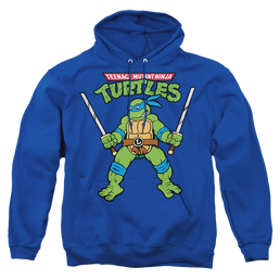 Teenage Mutant Ninja Turtles Retro Leo - Pullover Hoodie Pullover Hoodie Teenage Mutant Ninja Turtles   