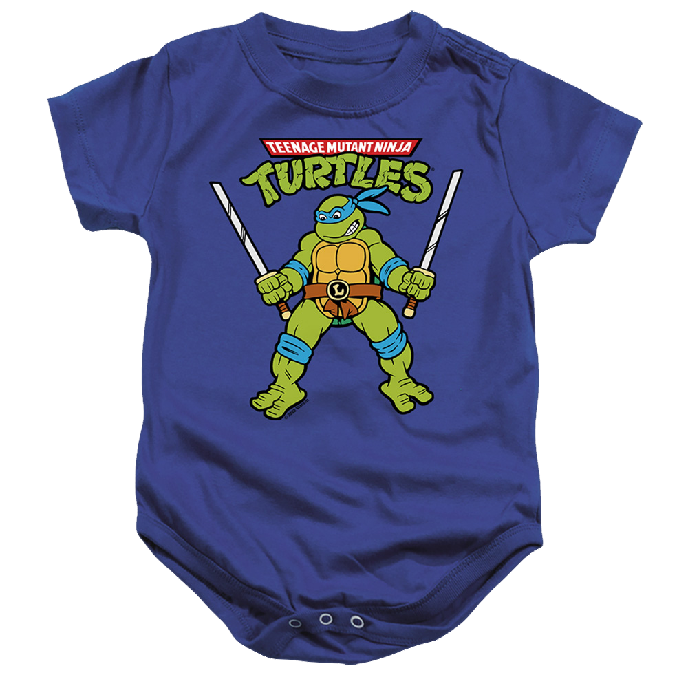 Teenage Mutant Ninja Turtles Retro Leo - Baby Bodysuit Baby Bodysuit Teenage Mutant Ninja Turtles   