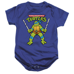 Teenage Mutant Ninja Turtles Retro Leo - Baby Bodysuit Baby Bodysuit Teenage Mutant Ninja Turtles   