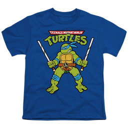 Teenage Mutant Ninja Turtles Retro Leo - Youth T-Shirt Youth T-Shirt (Ages 8-12) Teenage Mutant Ninja Turtles   