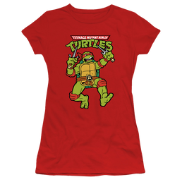 Teenage Mutant Ninja Turtles Retro Raph - Juniors T-Shirt Juniors T-Shirt Teenage Mutant Ninja Turtles   