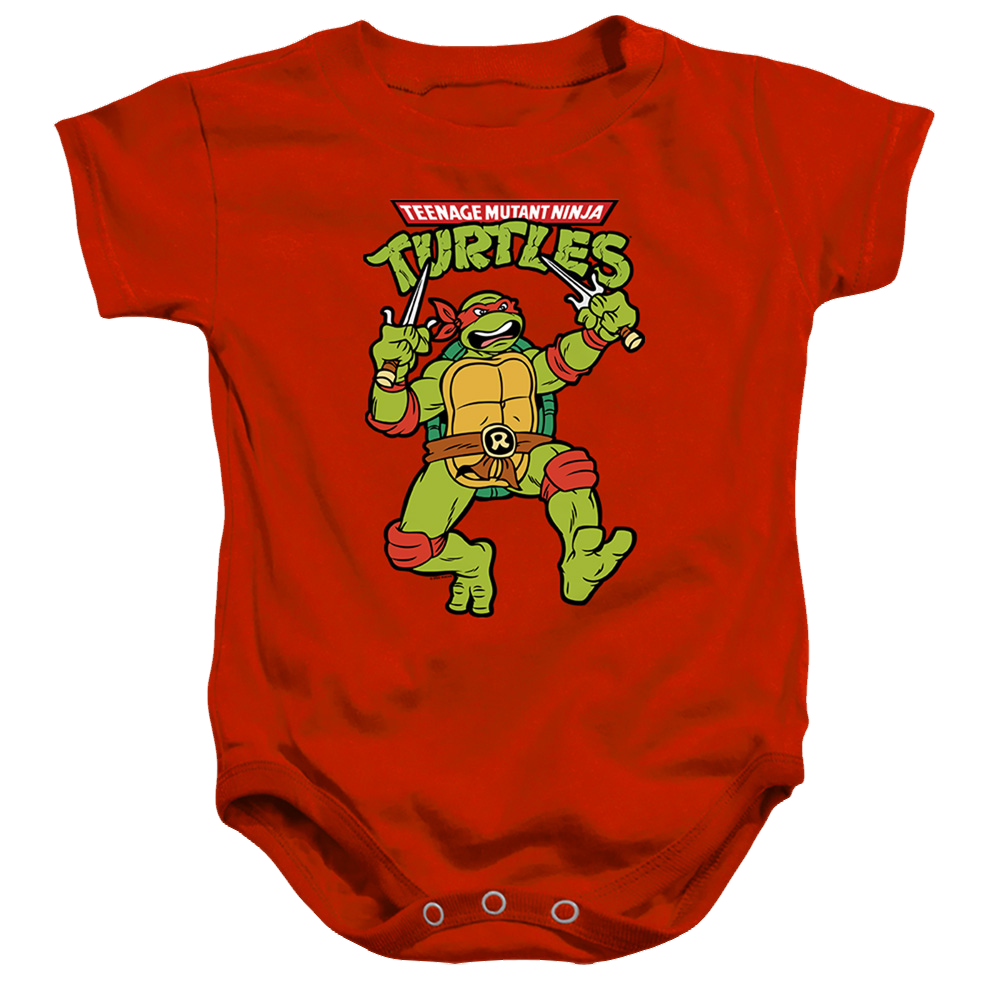 Teenage Mutant Ninja Turtles Retro Raph - Baby Bodysuit Baby Bodysuit Teenage Mutant Ninja Turtles   