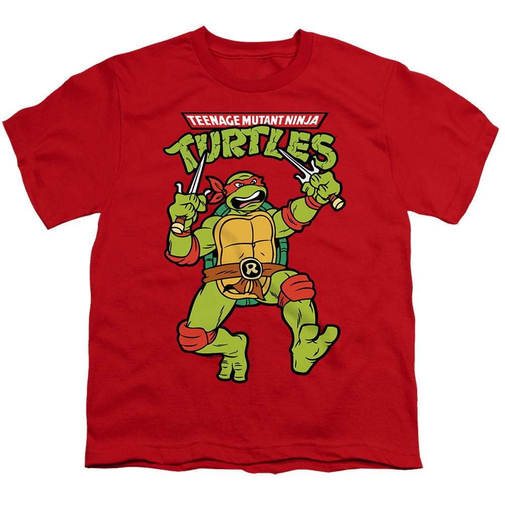 Teenage Mutant Ninja Turtles Retro Raph - Youth T-Shirt Youth T-Shirt (Ages 8-12) Teenage Mutant Ninja Turtles   