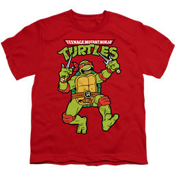 Teenage Mutant Ninja Turtles Retro Raph - Youth T-Shirt Youth T-Shirt (Ages 8-12) Teenage Mutant Ninja Turtles   