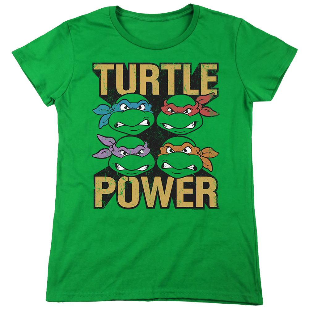 Teenage Mutant Ninja Turtles Turtle Power - Women's T-Shirt Women's T-Shirt Teenage Mutant Ninja Turtles   