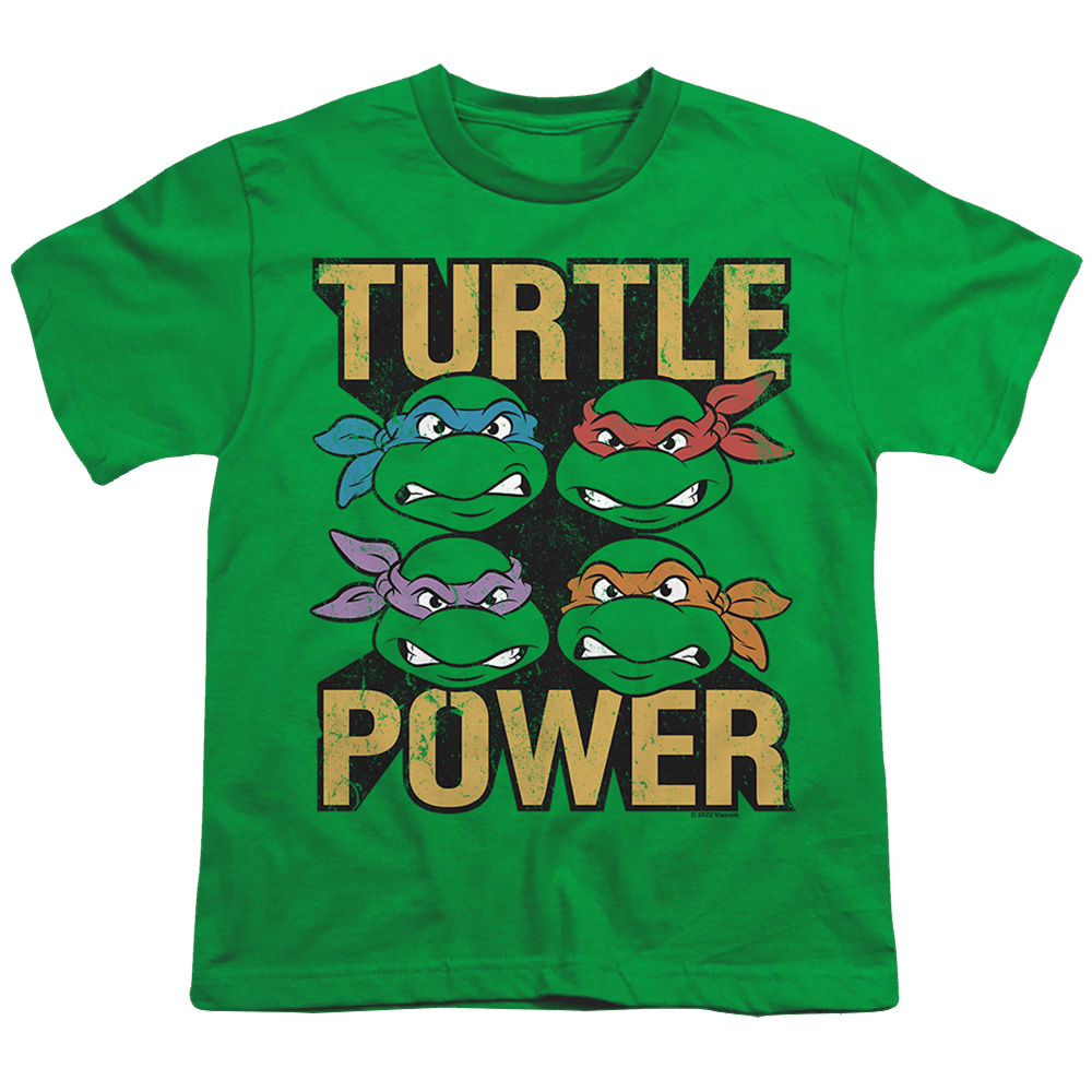 Teenage Mutant Ninja Turtles Turtle Power - Youth T-Shirt Youth T-Shirt (Ages 8-12) Teenage Mutant Ninja Turtles   