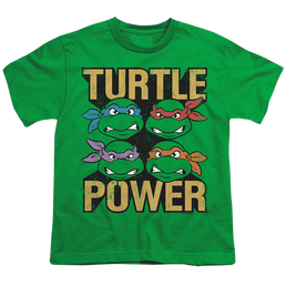 Teenage Mutant Ninja Turtles Turtle Power - Youth T-Shirt Youth T-Shirt (Ages 8-12) Teenage Mutant Ninja Turtles   