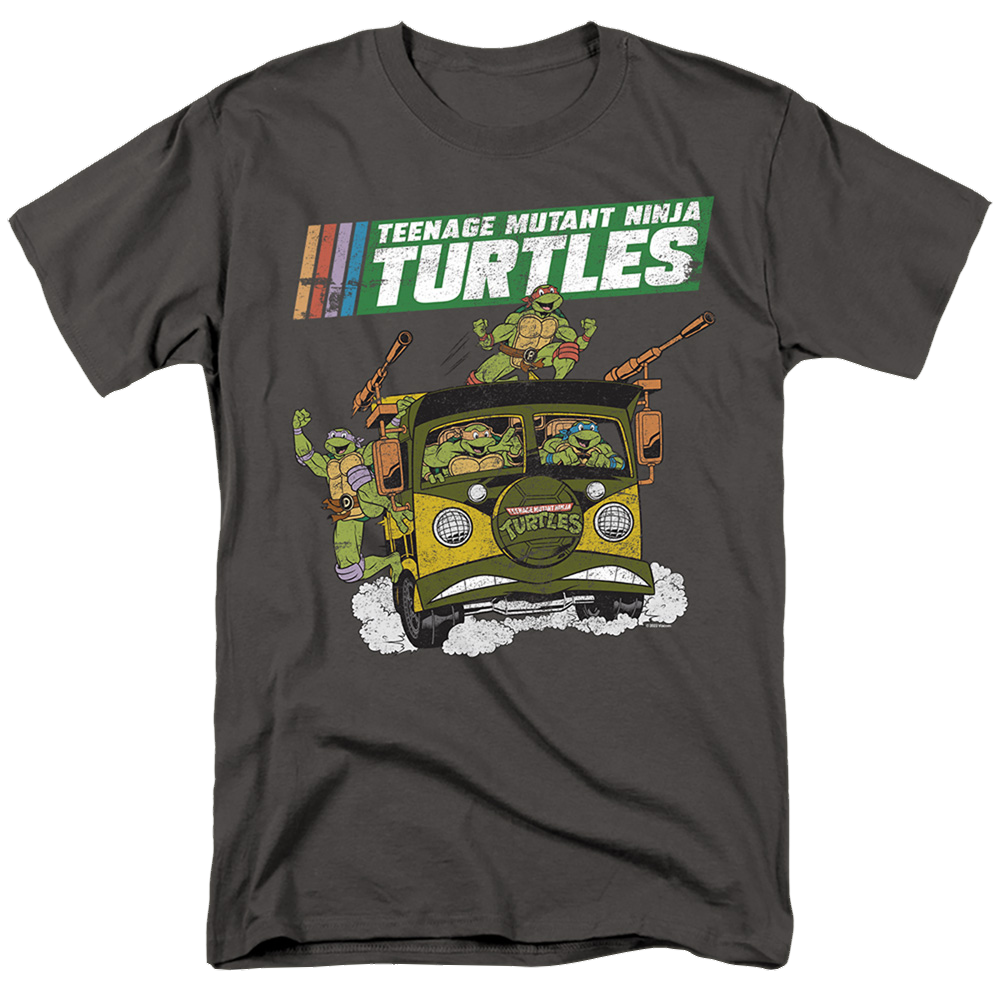 Teenage Mutant Ninja Turtles Tmnt Van - Men's Regular Fit T-Shirt Men's Regular Fit T-Shirt Teenage Mutant Ninja Turtles   