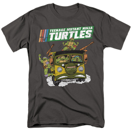 Teenage Mutant Ninja Turtles Tmnt Van - Men's Regular Fit T-Shirt Men's Regular Fit T-Shirt Teenage Mutant Ninja Turtles   