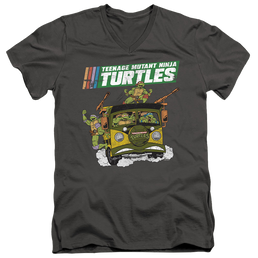 Teenage Mutant Ninja Turtles Tmnt Van - Men's V-Neck T-Shirt Men's V-Neck T-Shirt Teenage Mutant Ninja Turtles   
