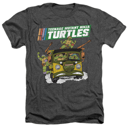 Teenage Mutant Ninja Turtles Tmnt Van - Men's Heather T-Shirt Men's Heather T-Shirt Teenage Mutant Ninja Turtles   