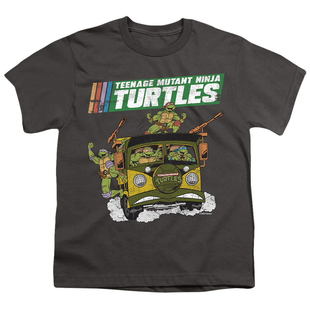 Teenage Mutant Ninja Turtles Tmnt Van - Youth T-Shirt Youth T-Shirt (Ages 8-12) Teenage Mutant Ninja Turtles   