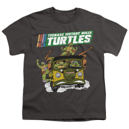 Teenage Mutant Ninja Turtles Tmnt Van - Youth T-Shirt Youth T-Shirt (Ages 8-12) Teenage Mutant Ninja Turtles   